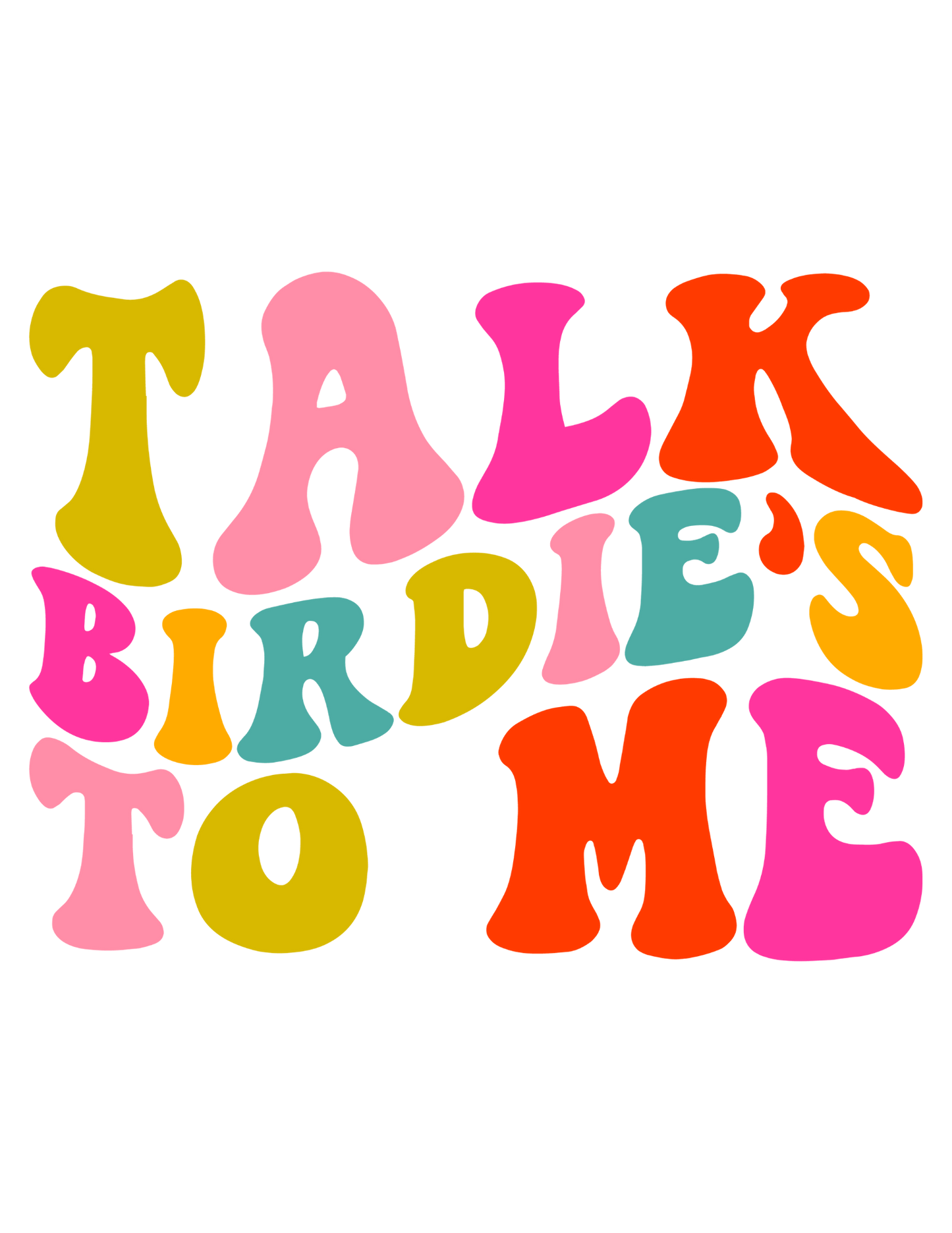 Talk Birdie To Me Golf Towel – Ladies Bring the Fun to the Fairway